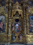 Вологодская область, Великоустюгский район, с. Морозовица, Троице-Гледенский монастырь, собор Троицы Живоначальной, иконостас, Царские врата